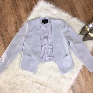 Banana Republic 14 light lavender blazer